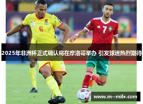 2025年非洲杯正式确认将在摩洛哥举办 引发球迷热烈期待